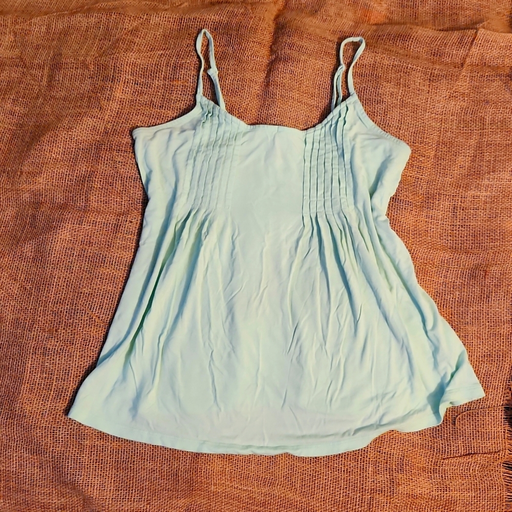Old Navy pleated adj. Strap tank-M